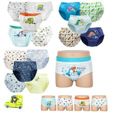 BabyPark 韓國純棉兒童內褲(五件組) 三角褲