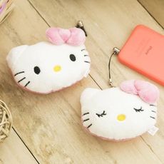 HELLO KITTY絨毛大頭吊飾 娃娃 玩偶