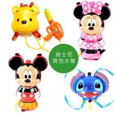 DISNEY 韓國水槍迪士尼背包水槍 史迪奇 星際寶貝