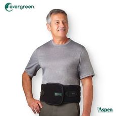 Aspen EVERGREEN 637 LSO 背架護腰 - 黑 (耶思本脊椎裝具未滅菌)