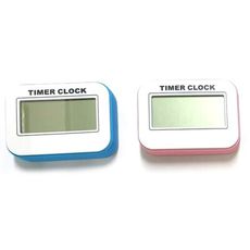 【海夫健康生活館】正數 倒數 計時器 粉紅/藍 顏色隨機X3入(HF-606)