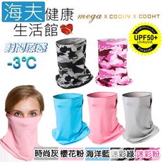 【海夫健康生活館】MEGA COOUV 冰感 防曬 多功能 面罩(UV-508)