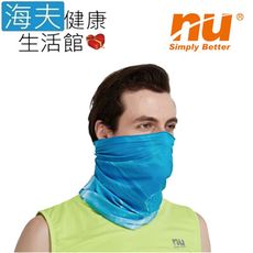 【海夫健康生活館】恩悠數位 NU 冰紗頭巾(水波紋)