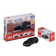 TOMICA 多美小汽車 模型車 日產裕隆 NISSAN GT-R 珍珠黑 NO.02