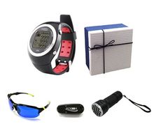 POSMA 高爾夫 GPS運動手錶 多功能運動手錶套組 GS-GT2B