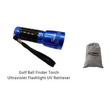Posma GBT010 14 LED高爾夫球撿球手電筒/紫外線手電筒/紫外線燈泡+Posma禮品絨