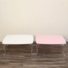 【BuyJM】貓腳造型亮面70x50cm折疊和室桌/茶几/折疊桌/邊桌/電腦桌/折腳桌/床上桌