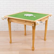 【BuyJM】可折實木桌腳麻將桌/餐桌/兩用桌