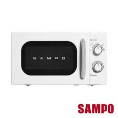 【聲寶SAMPO】20L美型機械式轉盤微波爐 RE-J020TR