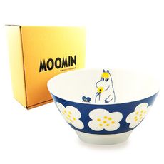 【日本山加yamaka】moomin嚕嚕米彩繪陶瓷碗禮盒1入 (MM034-312)