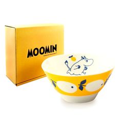 【日本山加yamaka】moomin嚕嚕米彩繪陶瓷碗禮盒1入 (MM031-312)