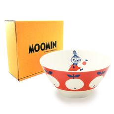 【日本山加yamaka】moomin嚕嚕米彩繪陶瓷碗禮盒1入 (MM032-312)