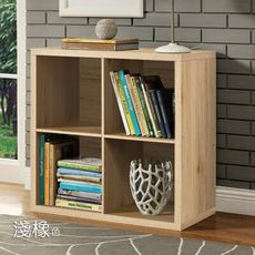 【尚優家居】伊登四格櫃/書櫃/置物櫃/收納櫃(3色任選)