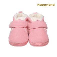 韓國 happyland2019fw童鞋 小貓絨毛學步鞋 (學步鞋刷毛童鞋) (copy)