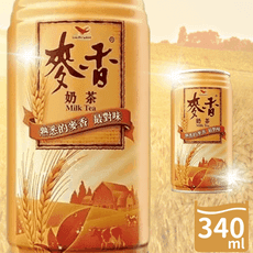 【統一】麥香奶茶 340ml 24瓶/箱 易開罐 麥香 奶茶 統一 飲料 茶類 鋁罐 箱購