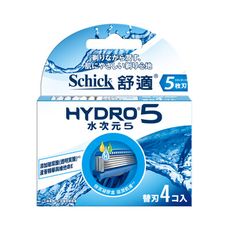 【Schick舒適】水次元5刀片