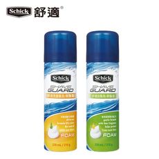 【Schick舒適】刮鬍泡(210g)敏感/洗面 清新 薄荷 萊姆香 刮鬍洗臉一次完成