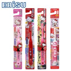 【EBiSU惠比壽】Hello Kitty 0.5~2歲/2~6歲/6歲以上/軟柄兒童牙刷-四款任選