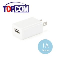 TOPCOM 單孔1A充電變壓器 - TC-E100