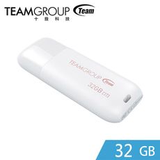 Team 十銓 C173珍珠隨身碟32GB-白