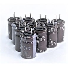 日本 NCC KY 電解電容 10V470uF 尺寸:8x11.5 10pcs/入