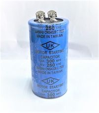 AC啟動電容 300MFD / 250V 台灣FJ 公司貨台灣製