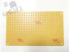 小圓點 125X75mm 14*24孔 電木萬用板 PCB 電子實習  5入