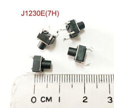 輕觸開關 按鈕] 微動開關TACK-SW 4P 6x6x7mm(H) (10PCS/包)