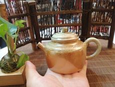 [千紅一品茶]全手工壺柴燒茶壺 自然落灰過濾小茶壺功夫茶具