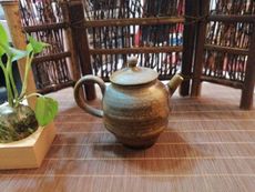 [千紅一品茶]全手工壺柴燒茶壺 自然落灰過濾小茶壺功夫茶具