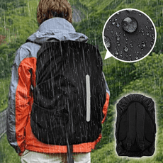 防水背包套 L號【178小舖】加厚 反光條 防雨背包套 背包雨衣 防水罩 防水套 防水 背包保護套