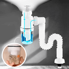 【排水管過濾器-45MM】水管防蟲防臭 排水孔 防臭地漏 水槽過濾器 水管過濾器 防臭下水管