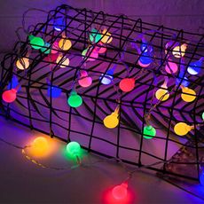LED 小圓球 銅線燈(6米長) 燈串 usb/電池 告白氣球 聖誕燈 裝飾燈 圓球燈 氣氛燈