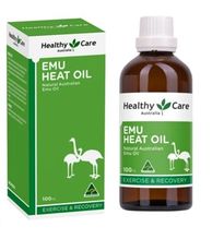 Healthy Care 澳洲鴯鶓油 (100ml/瓶)【澳洲晶艷】保存期限：2024年02月