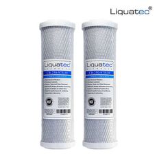 【LIQUATEC】壓縮活性碳濾心 CTO｜一年份 2支組合｜美國 LIQ NSF42認證 10英吋