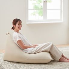 日本製hanalolo懶骨頭-POTORA款100L針織布-貝吉色