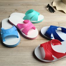 台灣製造-橡膠H拖-藍白拖鞋