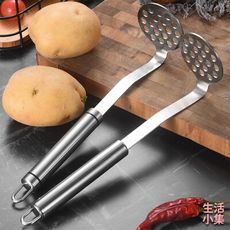 【現貨+台灣出貨】304不銹鋼壓泥器 烘培打碎器 搗蒜器 嬰兒副食品 馬鈴薯泥 蒜泥 搗碎器 搗泥器