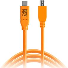 【TETHER TOOLS】TetherPro USB C 轉 USB B 2.0  傳輸線4.6M