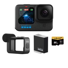 【GoPro】HERO 12 Vlog專業輕裝套組(主機+媒體模組+充電電池+64G記憶卡)