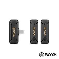 【BOYA】USB-C 接口 一對二直插式麥克風 公司貨 BOYABY-WM3T2-U2