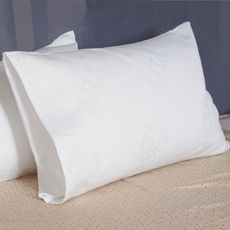 〈100%防水透氣〉全包式 枕頭保潔墊(2入)-麗塔寢飾-
