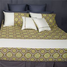《40支紗》雙人床包枕套三件式【共3色】花與鳥 - 100%精梳棉 -麗塔寢飾