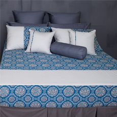 《40支紗》單人床包枕套二件式【共3色】花與鳥 - 100%精梳棉 -麗塔寢飾