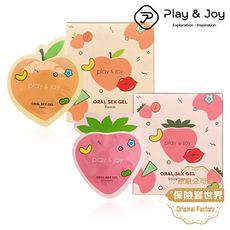 Play&Joy 情趣口交液隨身包-(草莓風味/水蜜桃風味)  (3mlX5包)