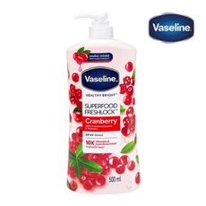 【Vaseline凡士林】身體潤膚乳液 蔓越莓+維他命C (500ml)
