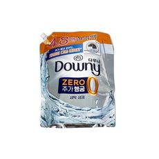 韓國 Downy ZERO濃縮洗衣精補充包 茉莉花香 2200ml