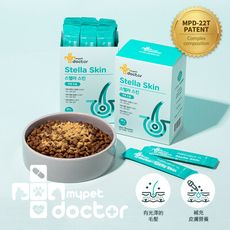 【Mypet Doctor】Stella Skin 美膚護 犬貓適用 皮膚專科保健粉 ( 5盒組)