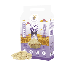 【窩一起】絲蘭除臭條型小米貓砂 (消臭率99%) 7L/2.5KG 貓砂 小米砂