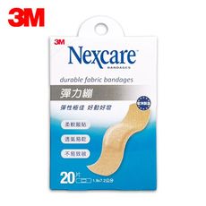 OK繃【3M】Nexcare 彈力繃 20片裝(1.9x7.2公分) 繃帶